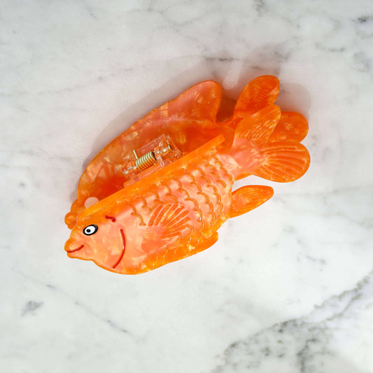 Eco-Friendly Garibaldi Fish Hair Clip