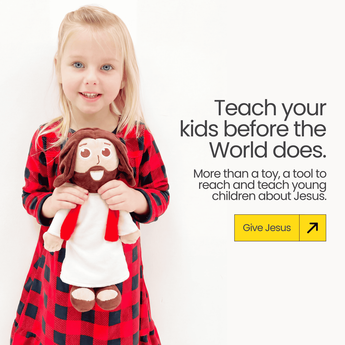 The Talking Jesus Doll - Christian Toy - Speaks Bible Verses