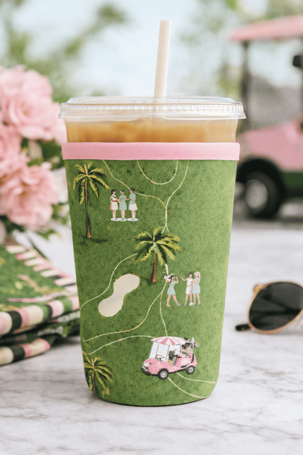 Iced Coffee Sleeve - Ladies Golf Course