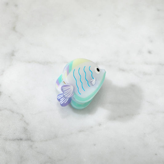 Eco-Friendly Mini Opal Tropical Fish Hair Clip