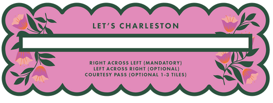 Mahjong Line Finder Tool for Standard and Large Size NMJL Cards - Pink