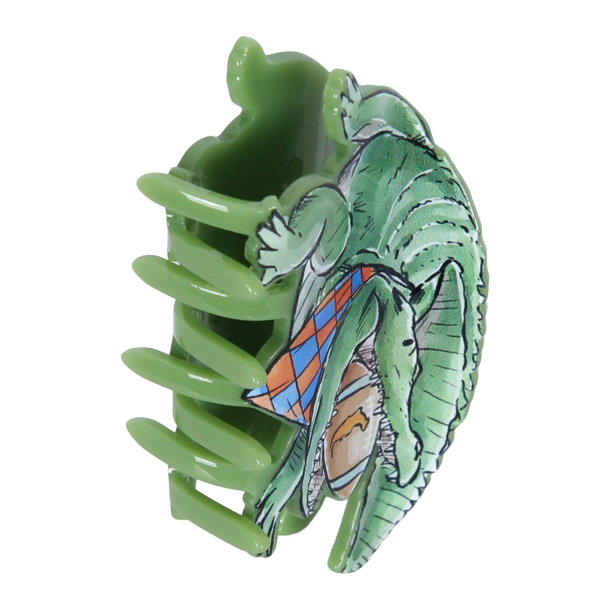 Alligator With Football Hair Clip