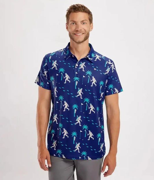 Bigfoot Bogey Men's Golf Polo