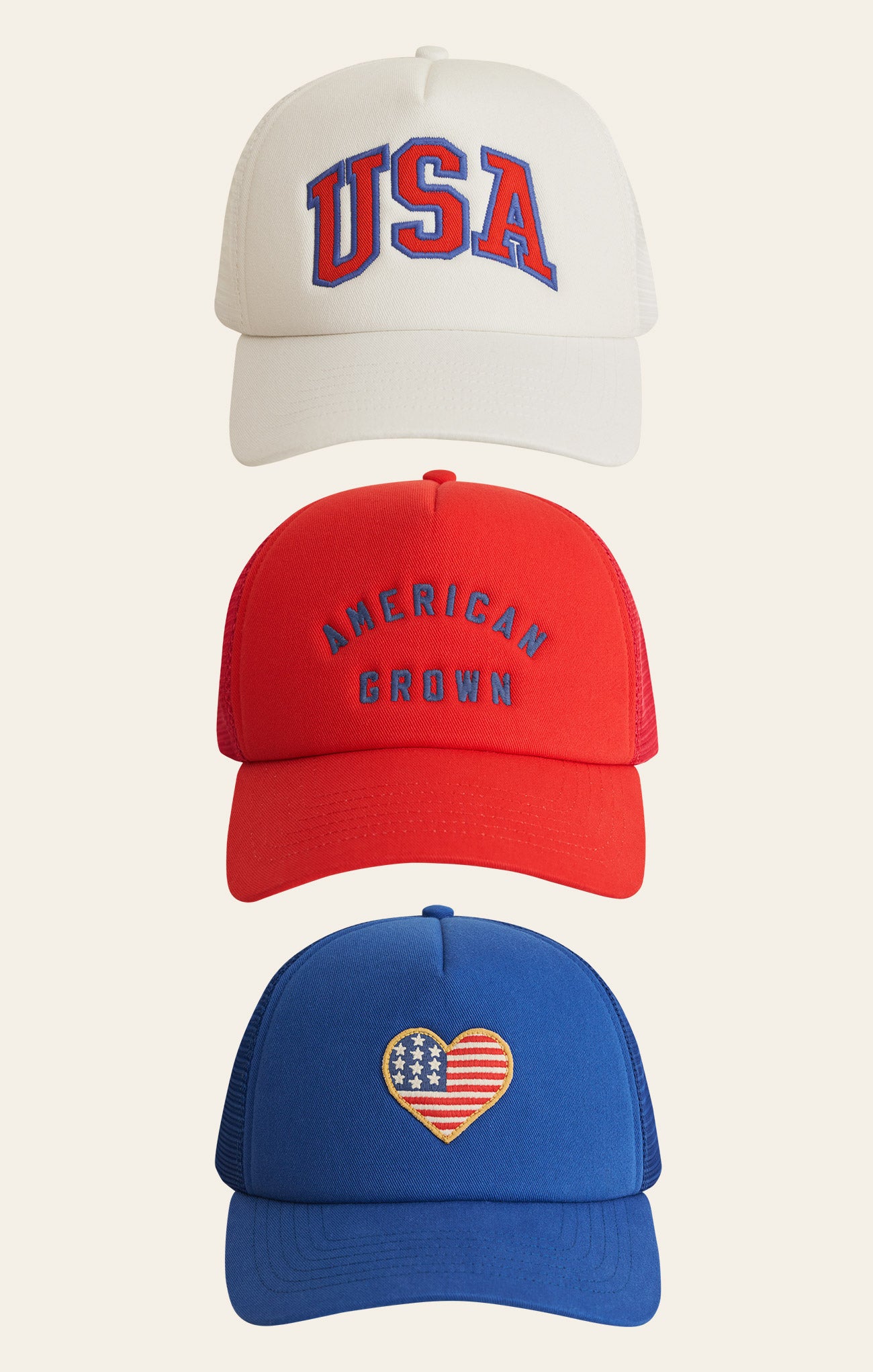 Trucker Hat USA Z Supply (3 designs)