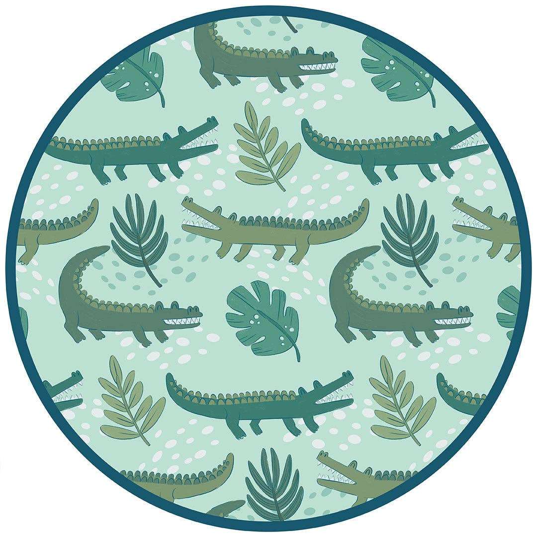 Later Gator Alligator Luxury Bamboo Swaddling Blanket