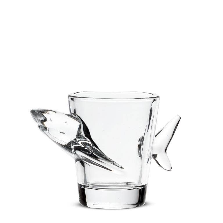 Shot Glass with Shark
