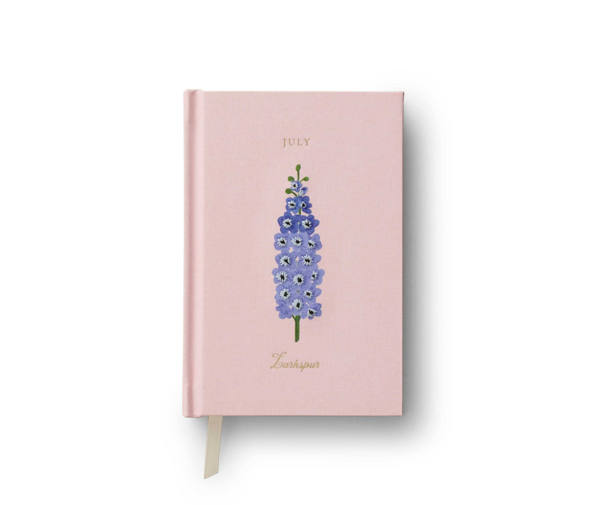 Birth Month Mini Embroidered Journal