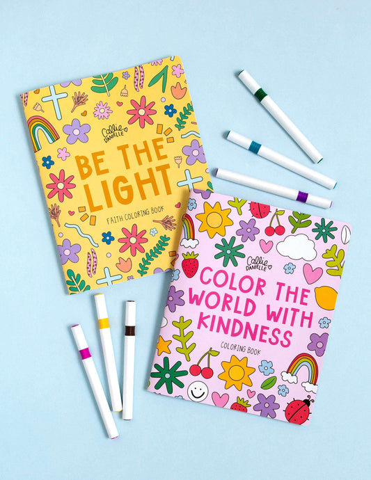Be The Light Faith-Inspired Coloring Book