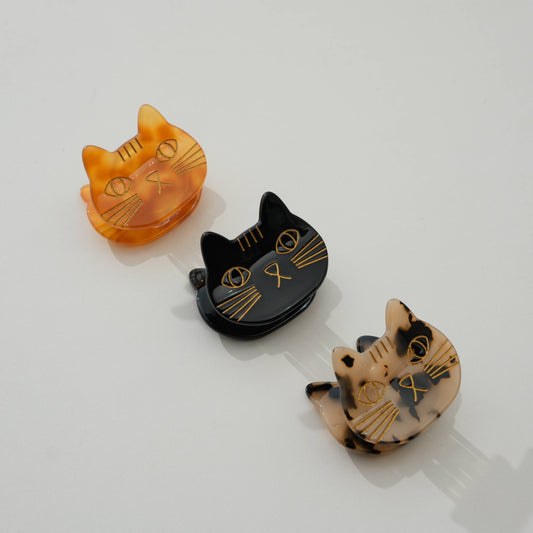 Ginger Cat Claw Clip - Medium