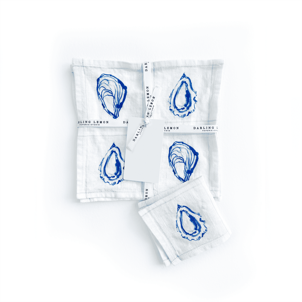 Sardines Cocktail Napkins Set of Four