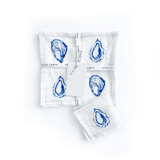 Sardines Cocktail Napkins Set of Four