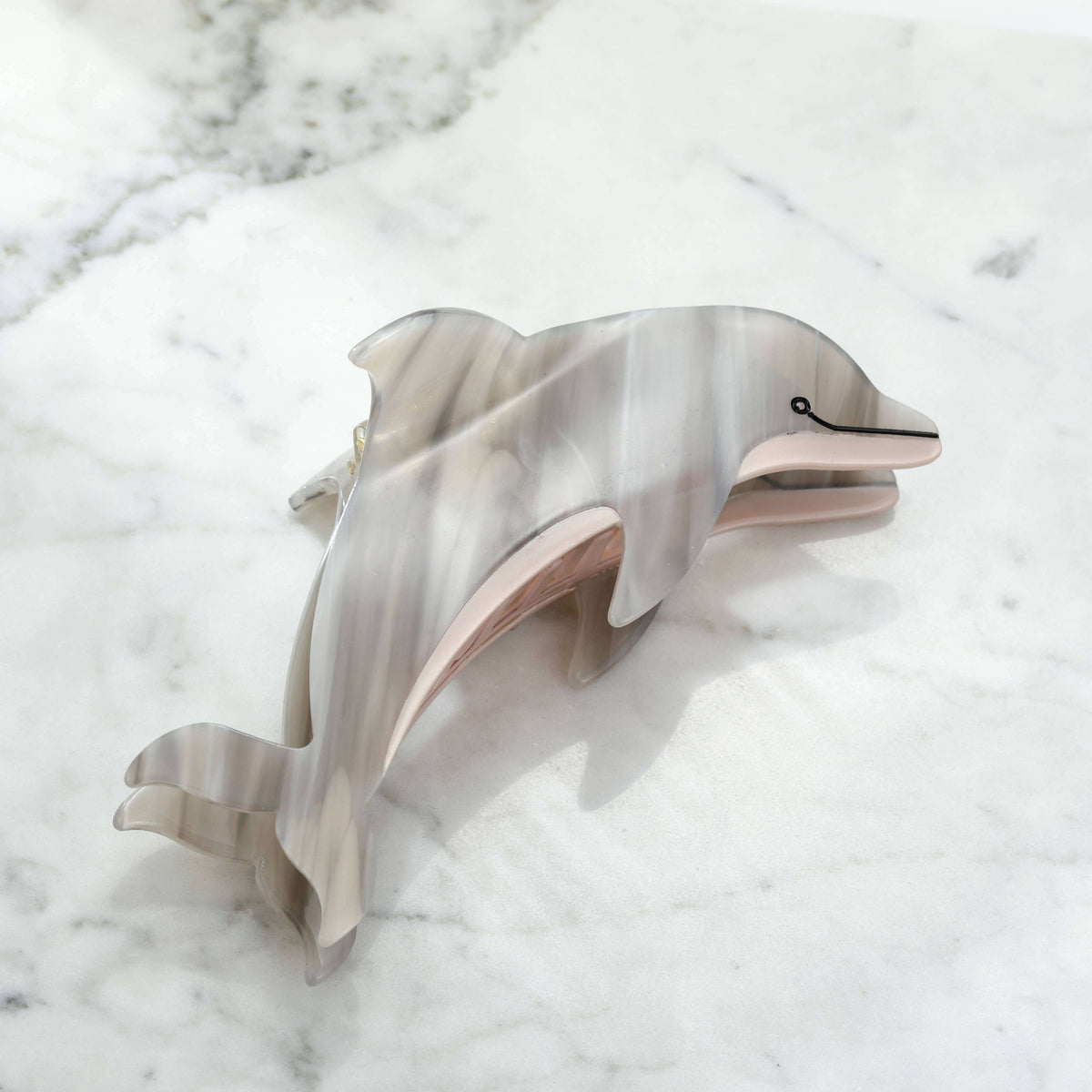 Eco-Friendly Dolphin Hair Clip Claw