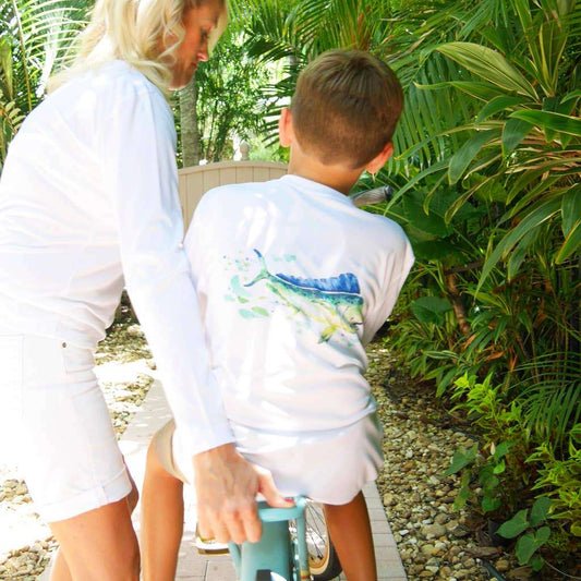 Caloosa Kids "Mahi" UPF 50 Ultra Comfort Shirt