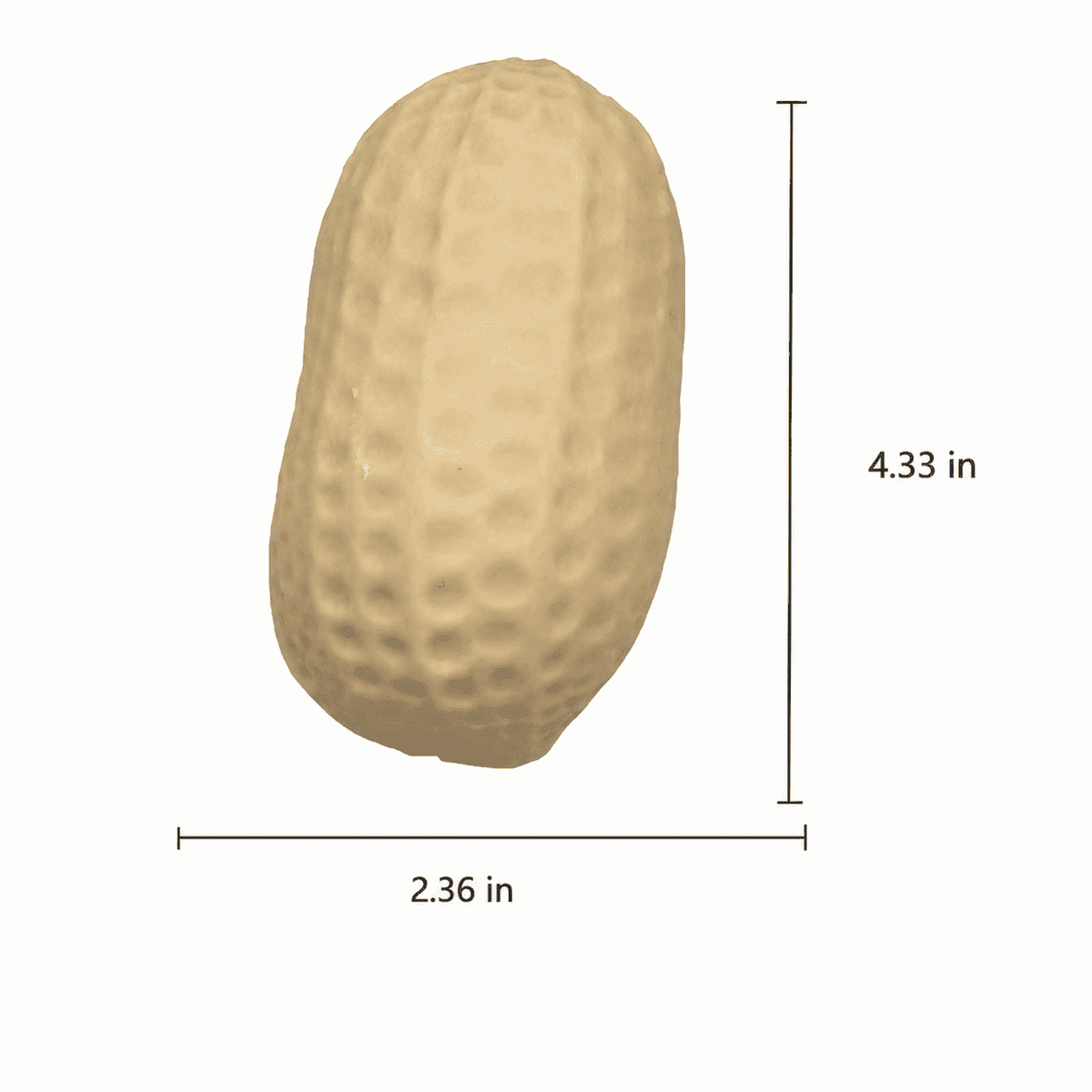 Crackle Peanut Squishy Toy