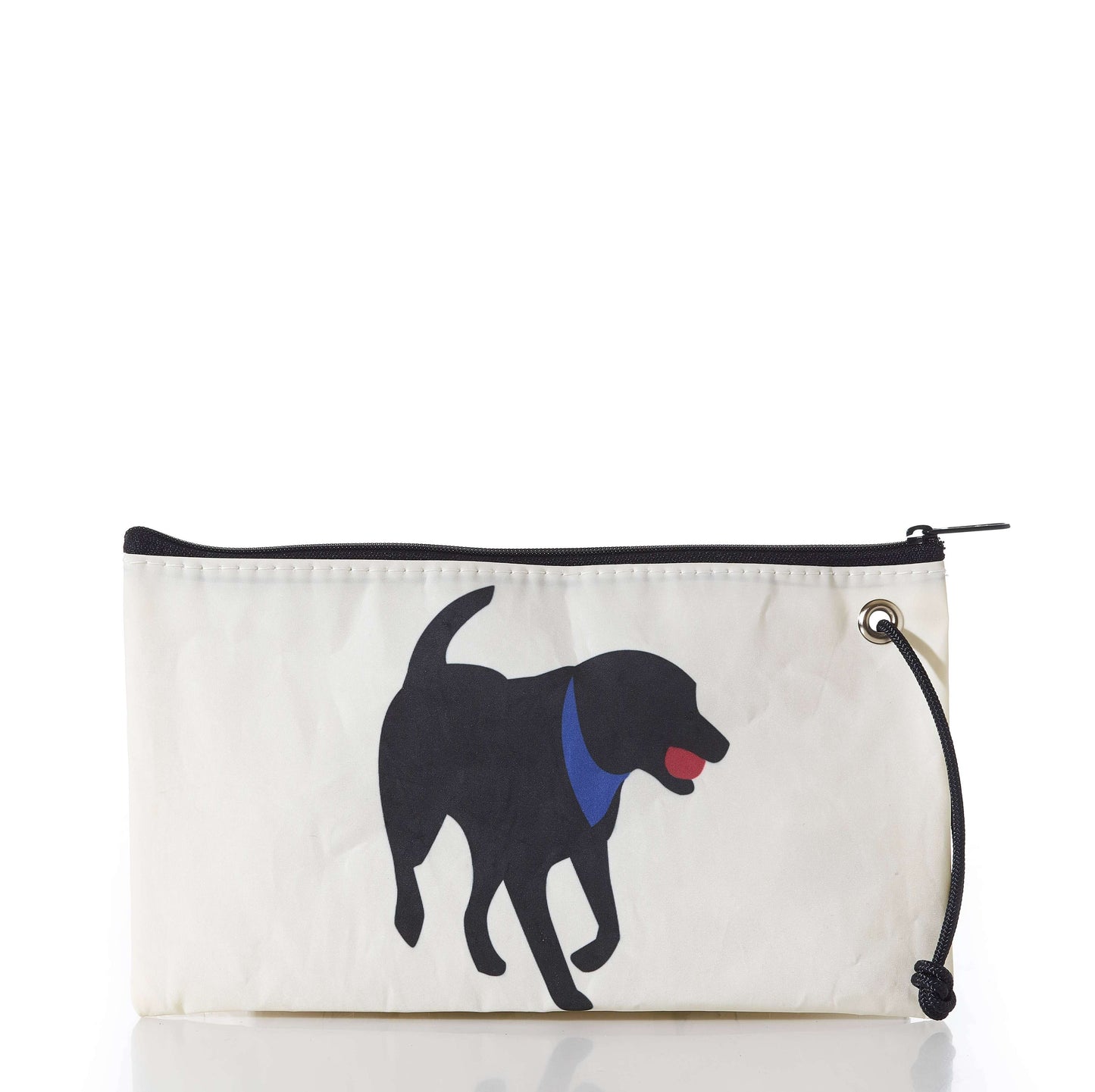 Black Lab Large Wristlet