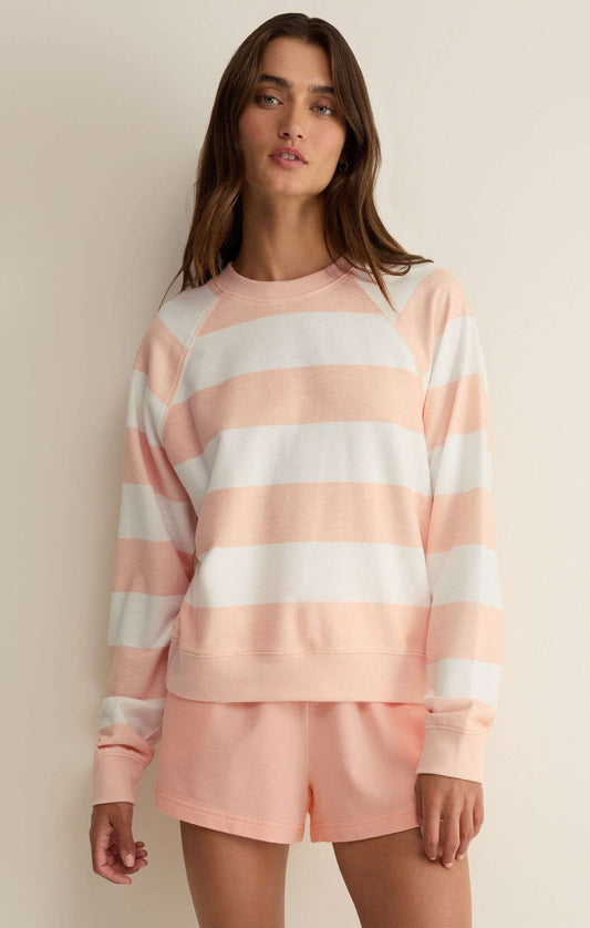 Saldana Stripe Sweatshirt