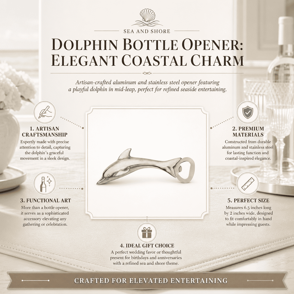 Dolphin Bottle Opener