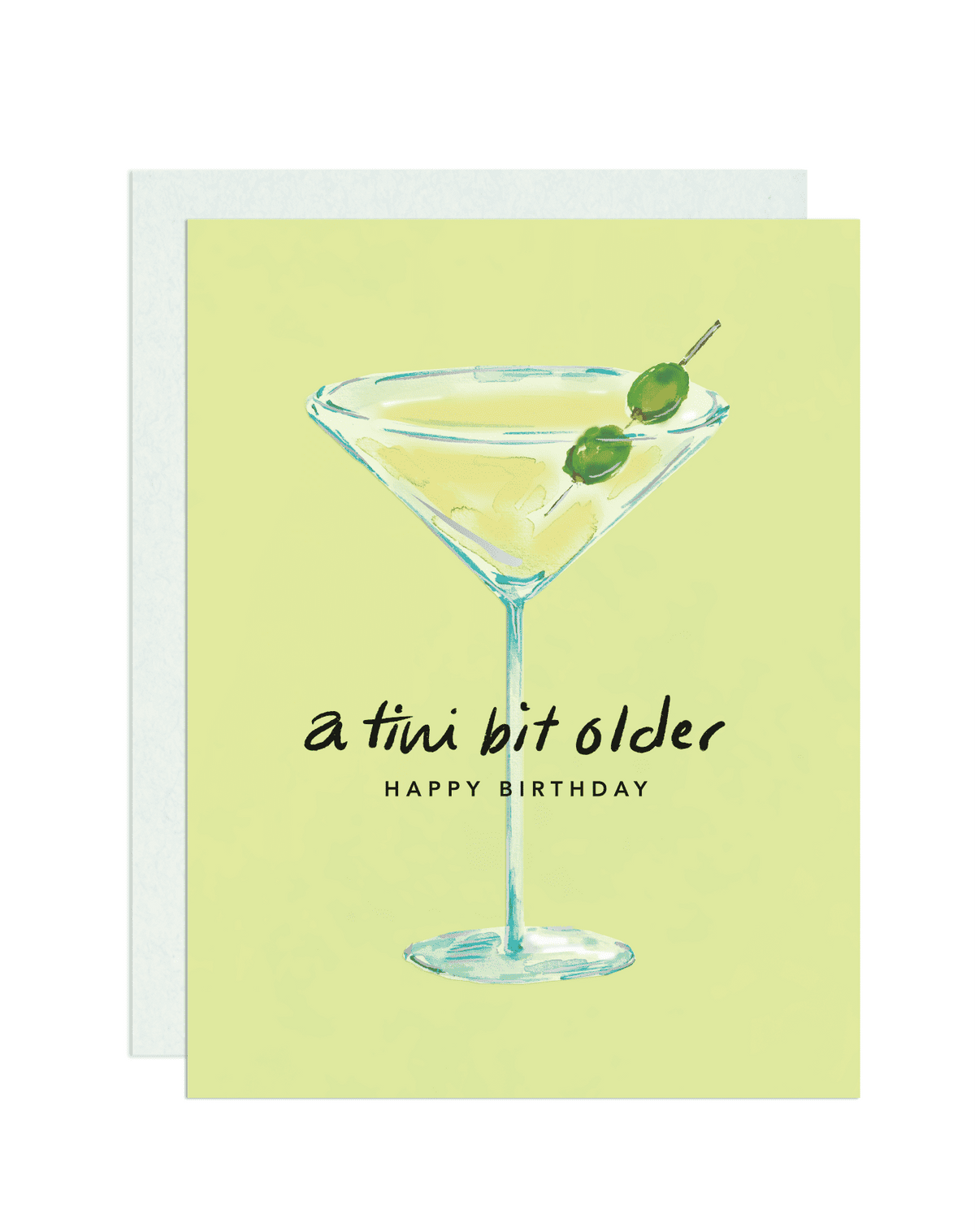 Tini Bit Older Birthday Greeting Card