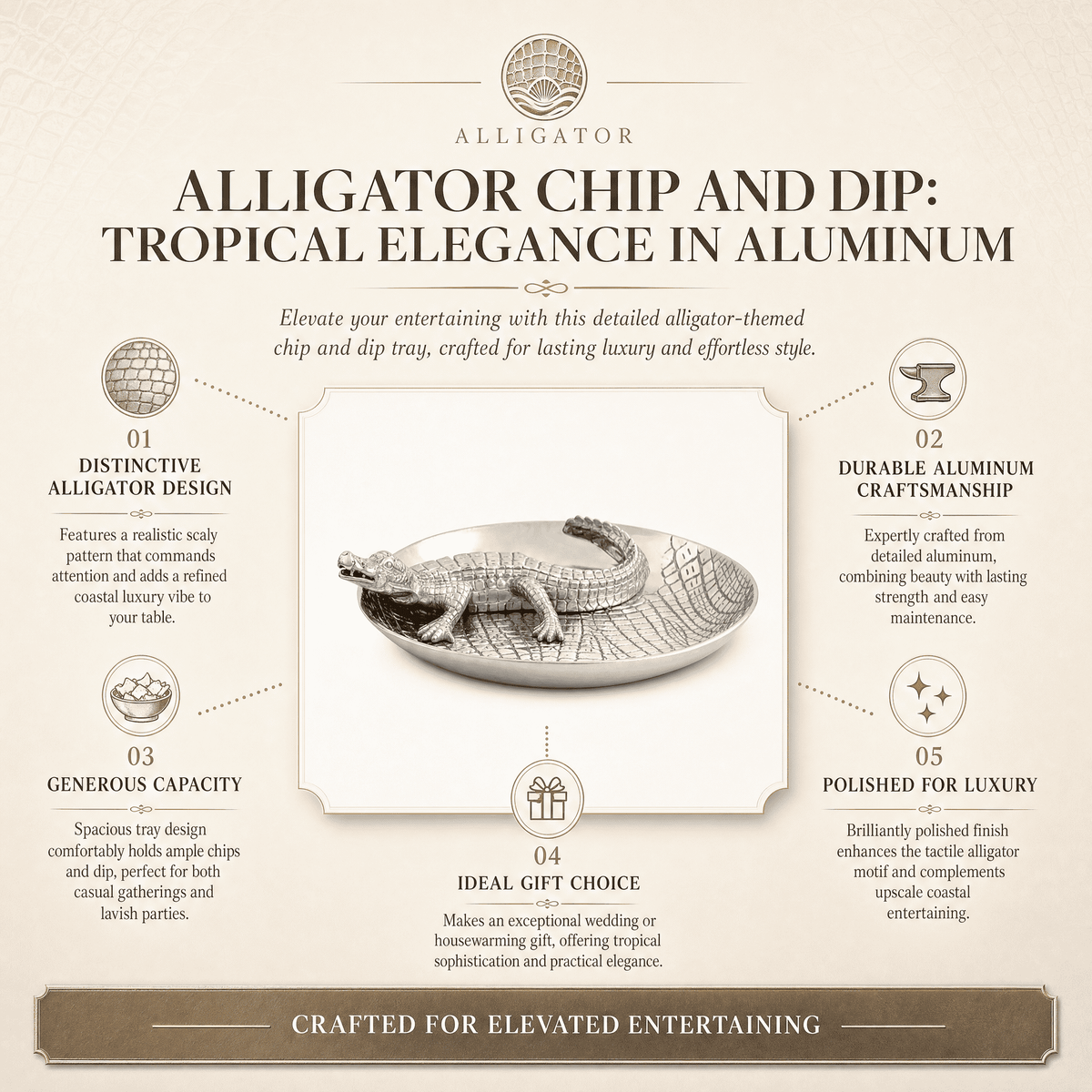 Alligator Chip and Dip