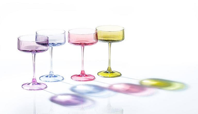 Lustre Tight Optic Cocktail Coupe
