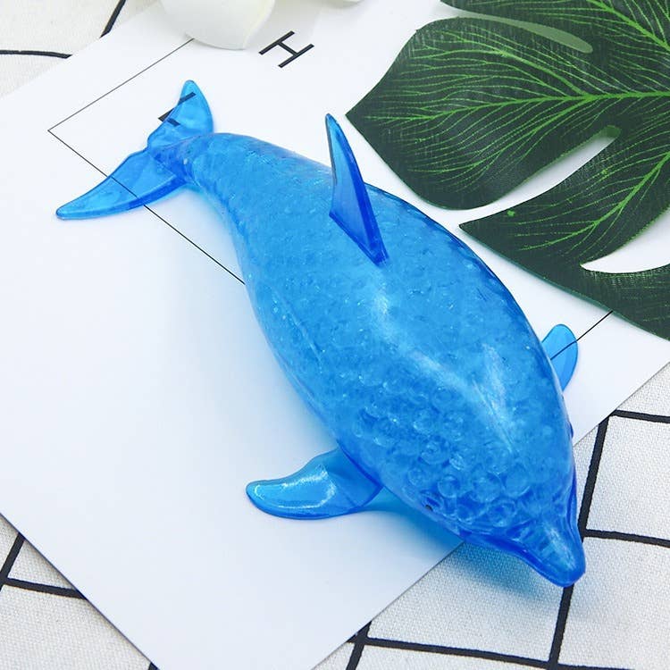 Cute shark dolphin with ball Squishy Squeeze Toy Fidget Toy