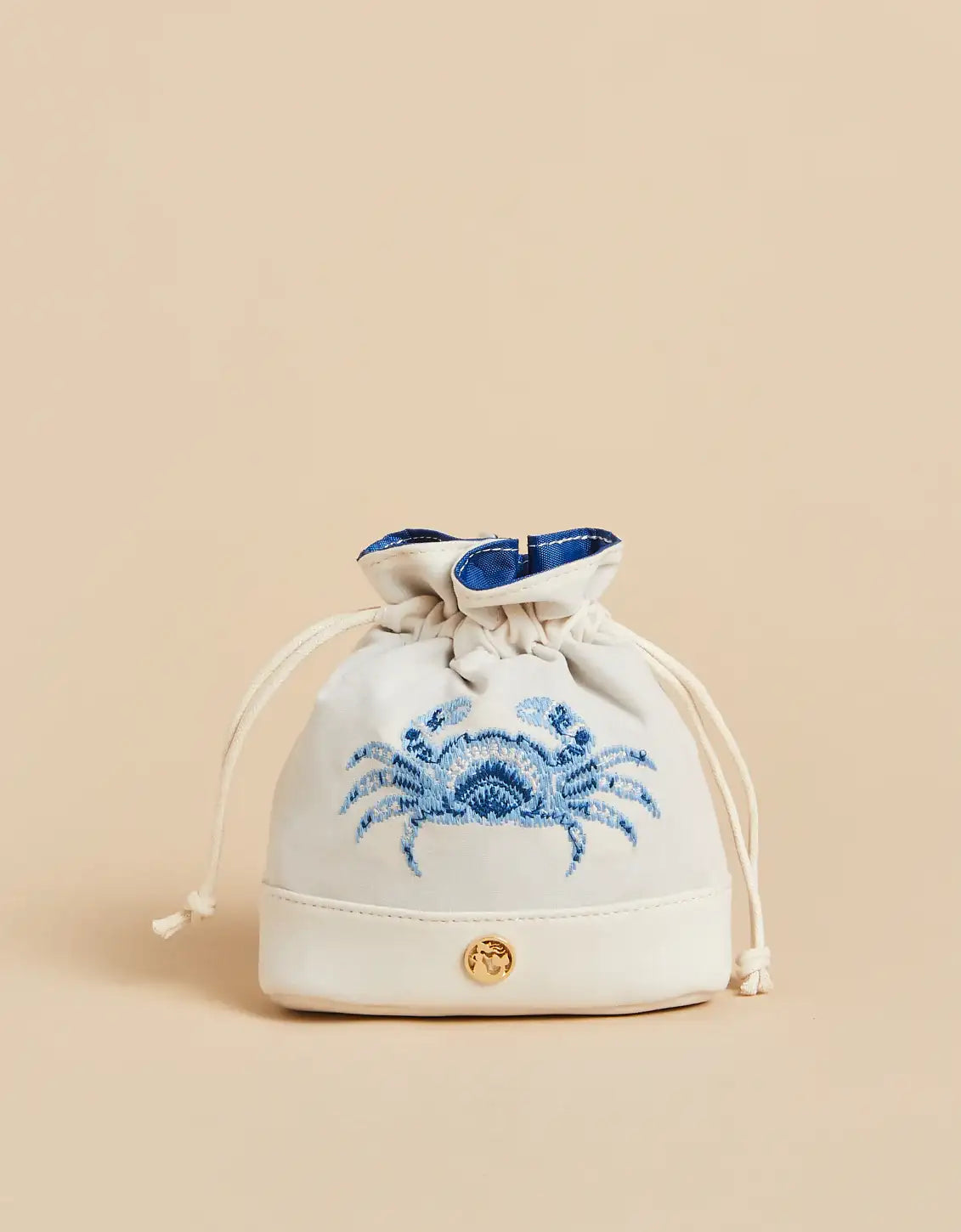 Keepsake Drawstring Crab Natural