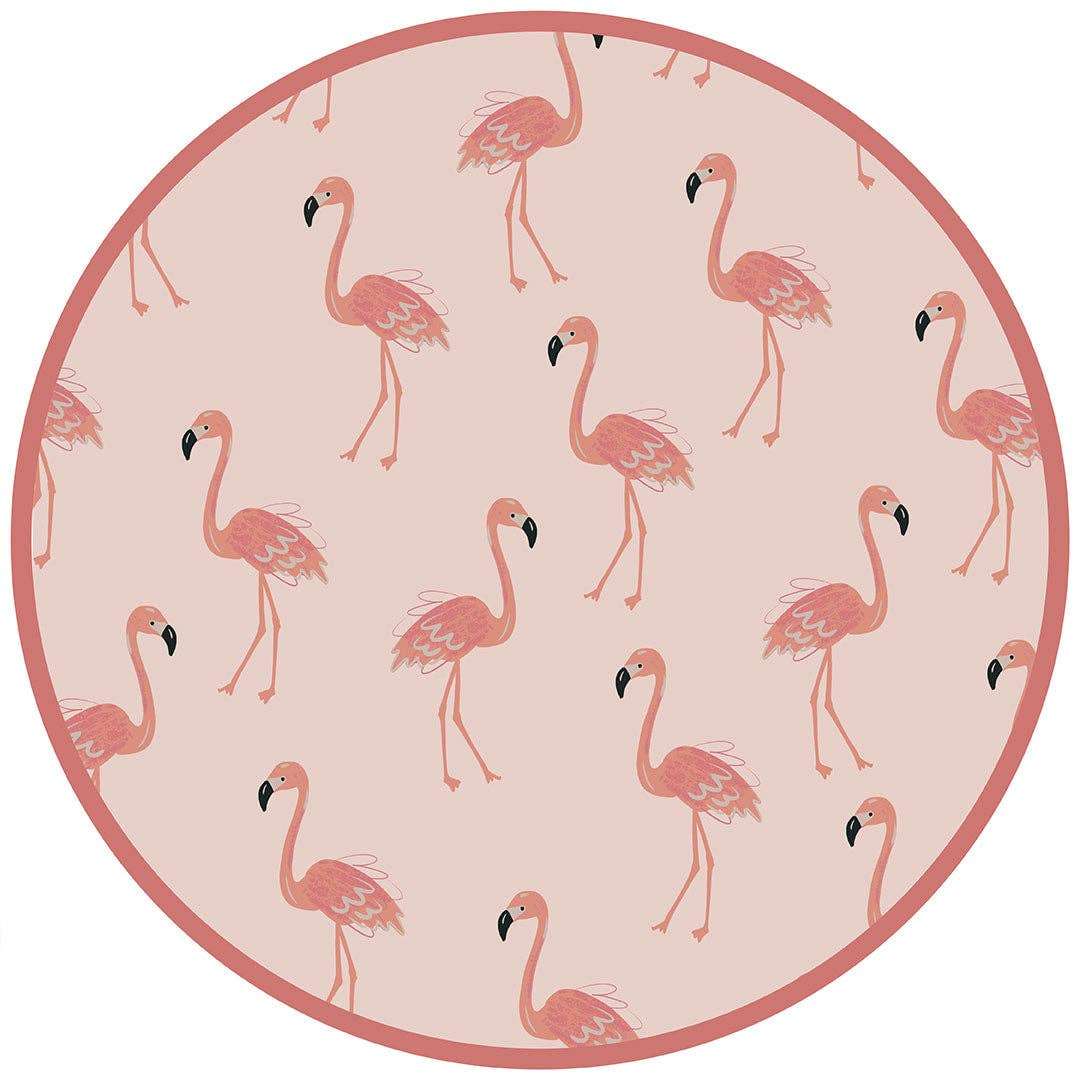 Fancy Flamingos Womens Bamboo Pajamas Sleep Shorts