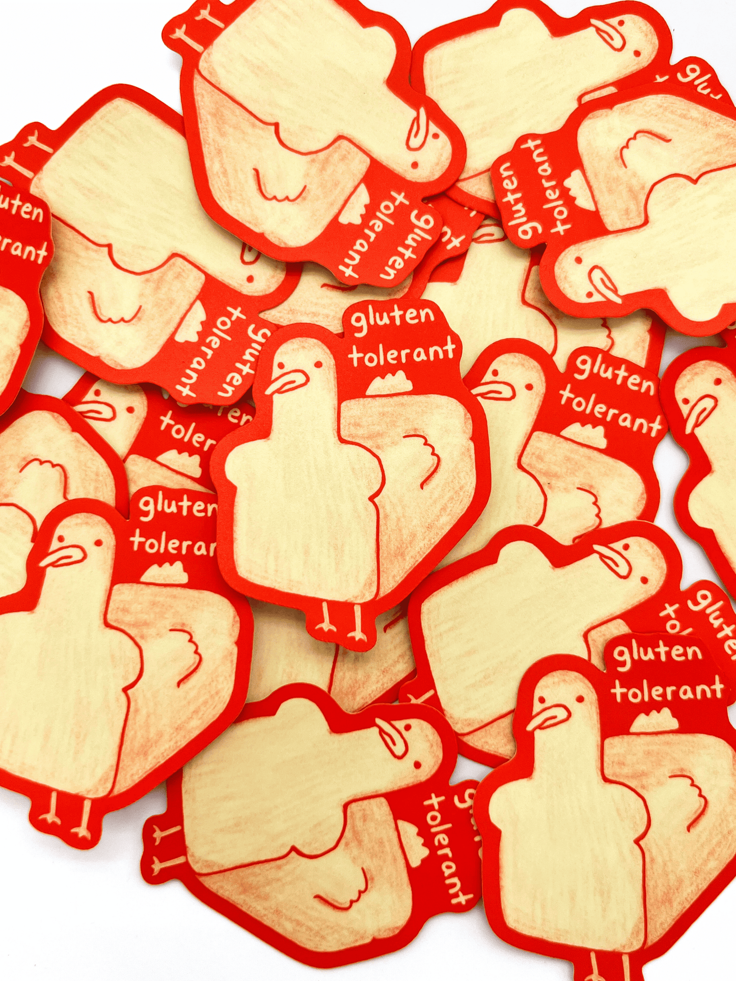 Gluten Tolerant Bird Sticker