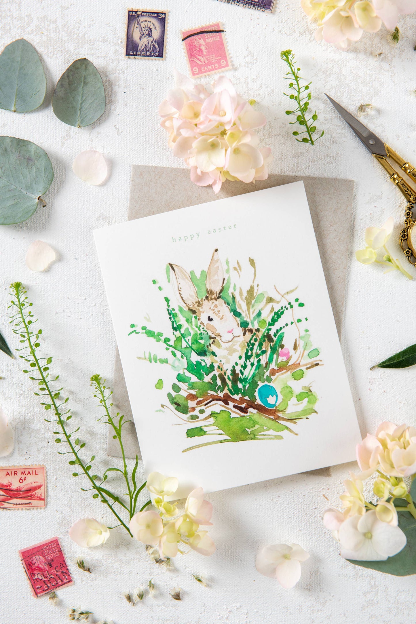 Easter Bunny Greeting Card
