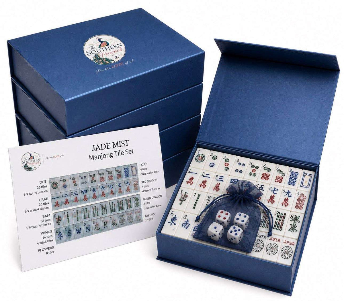 Tropical Escape Mahjong Tile Set