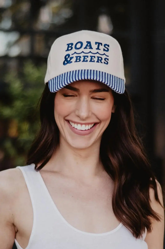 Boats & Beers Two-Toned Trucker Hats