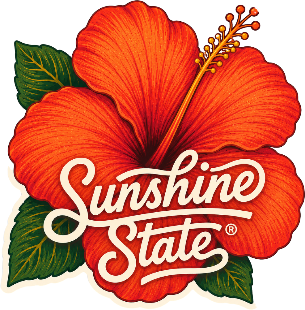 Hibiscus Sticker