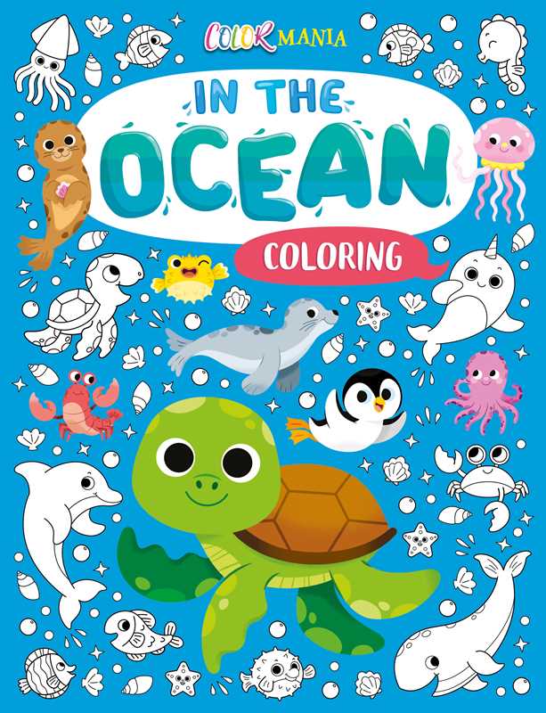 In The Ocean Coloring Set by IglooBooks