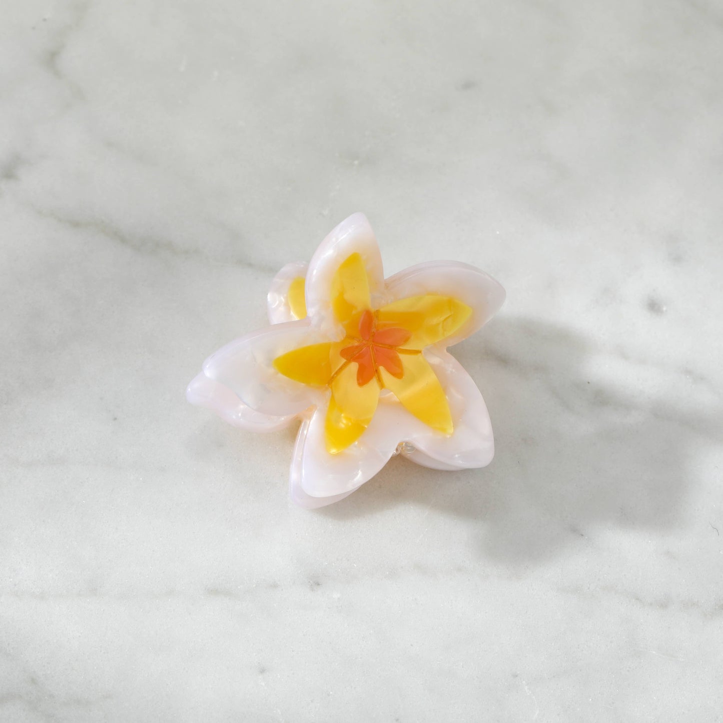 Eco-Friendly Plumeria Frangipani Flower Hair Clip