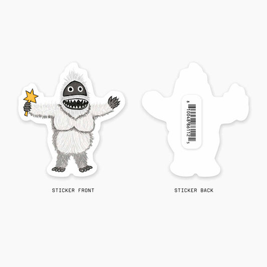 Yeti - 3" Art Sticker