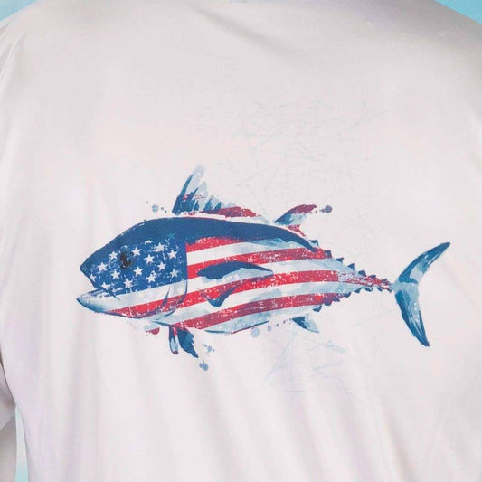 "American Tuna" UPF 50 Performance Ultra Comfort Shirt