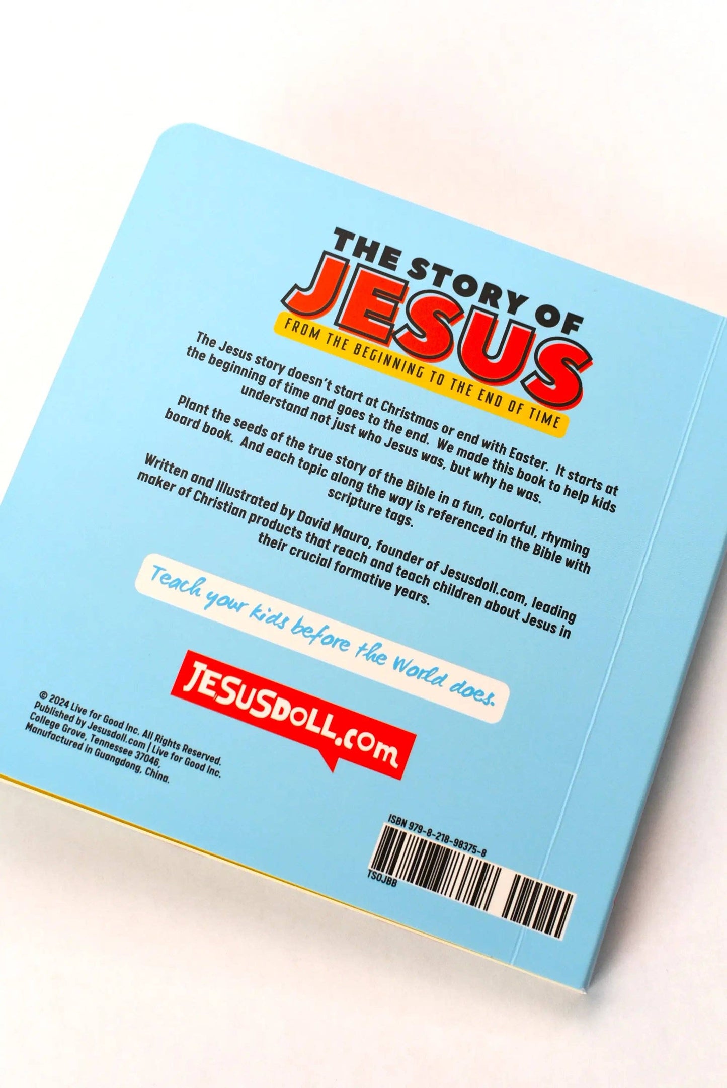 The Story of Jesus - 8.5" Paperback Book