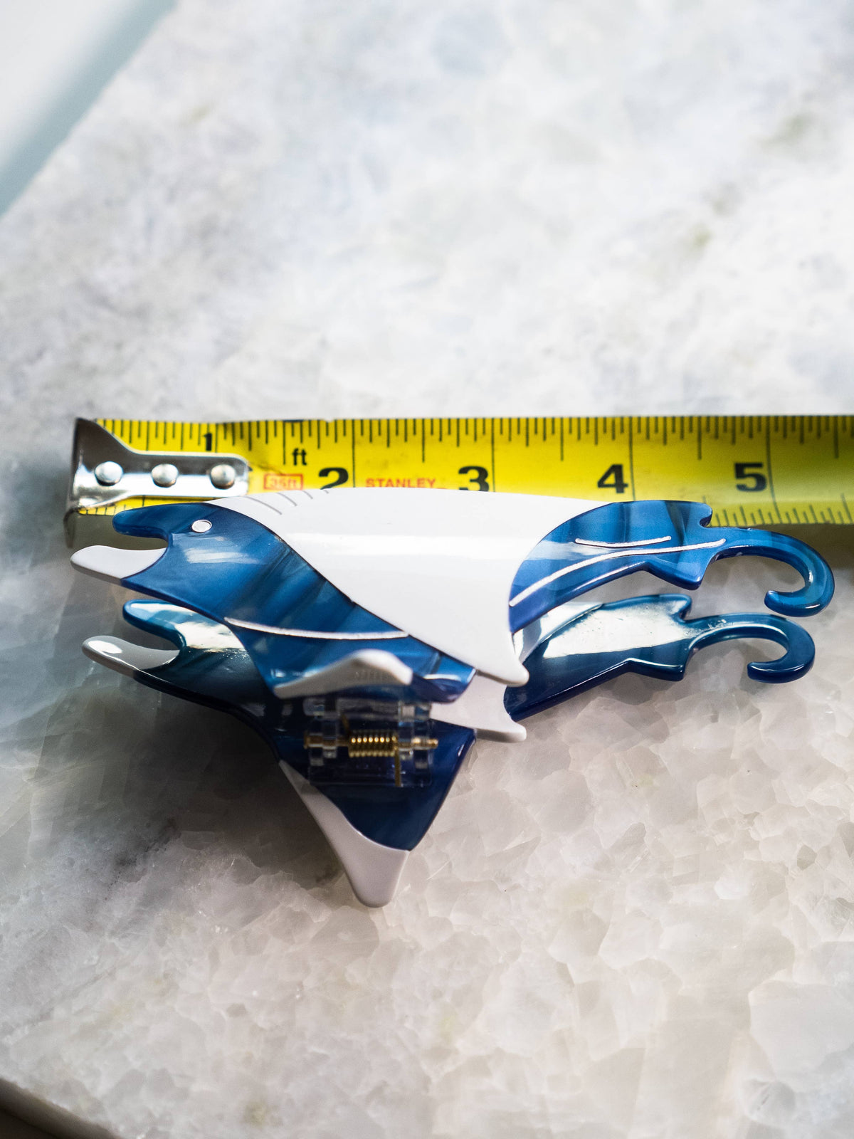 Eco Friendly Manta Ray Hair Clip Claw
