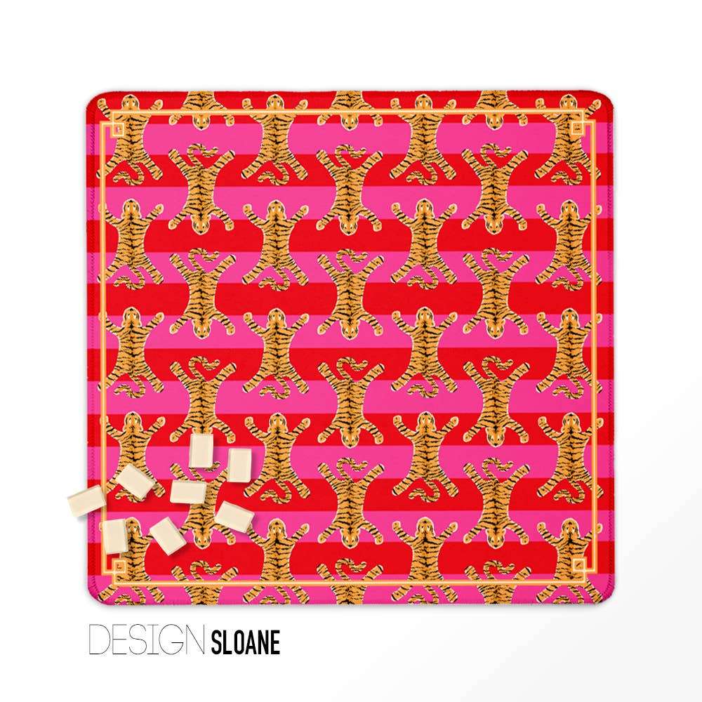 Mahjong Mat, Travel Size, Boutique Monogram