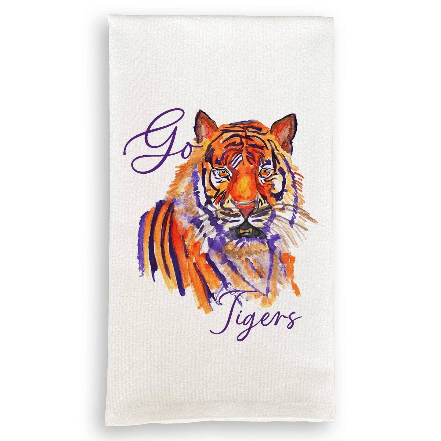 Go Tigers Orange & Purple