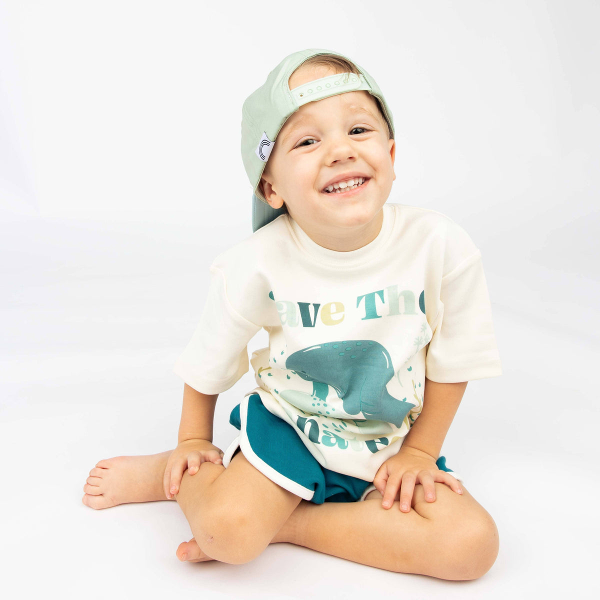 Save the Manatees Ocean Conservation Cotton Kids T-Shirt