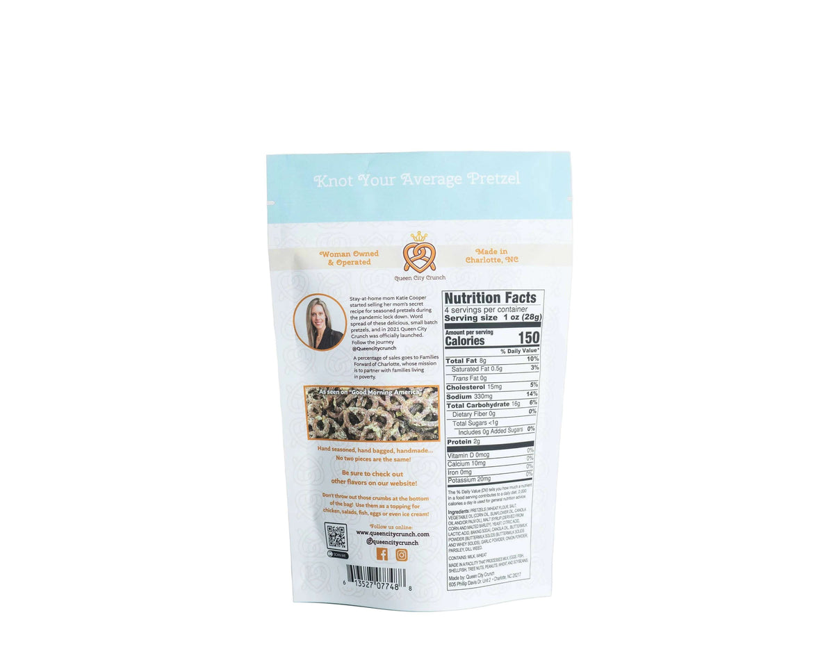 Ranch Buttermilk Pretzels 4oz.