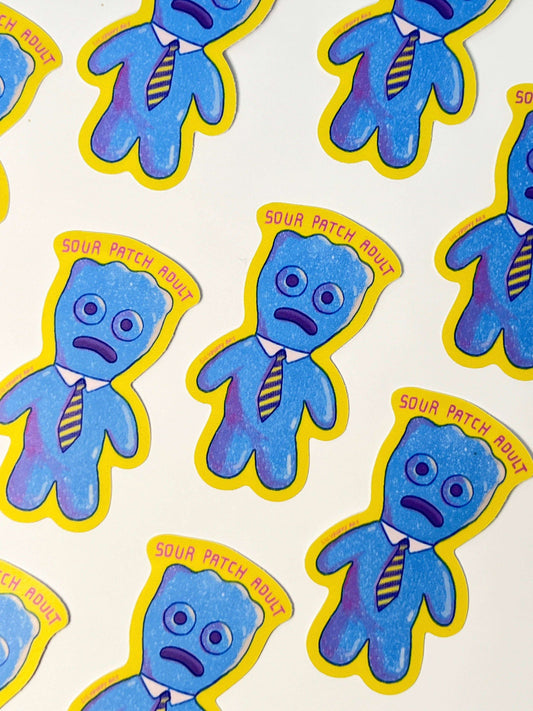 Sour Patch Adult Sticker