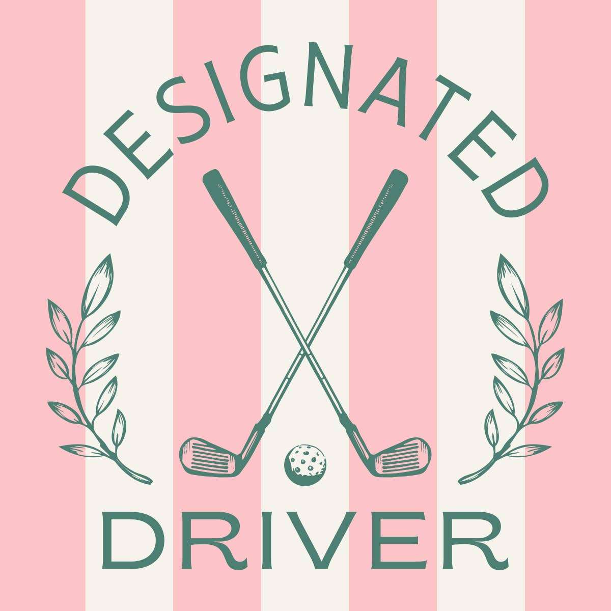 Funny Golf Cocktail Napkins | Designated Driver