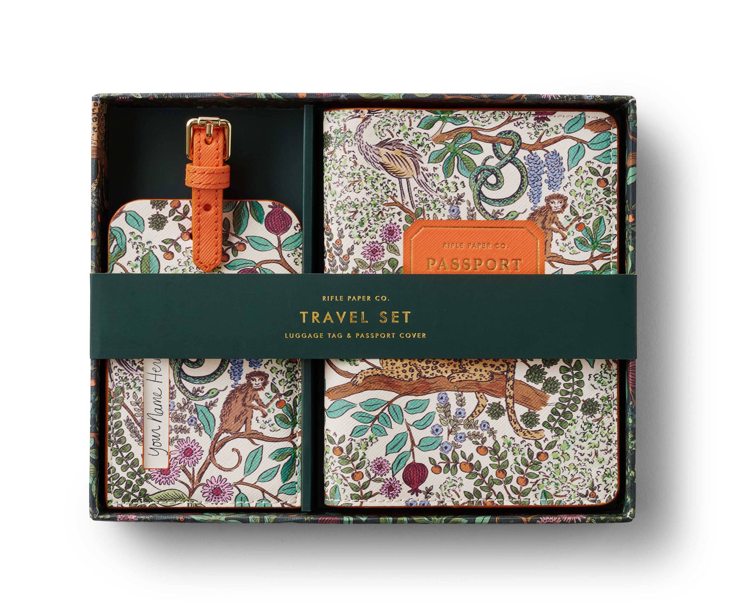 Safari Passport & Luggage Tag Set