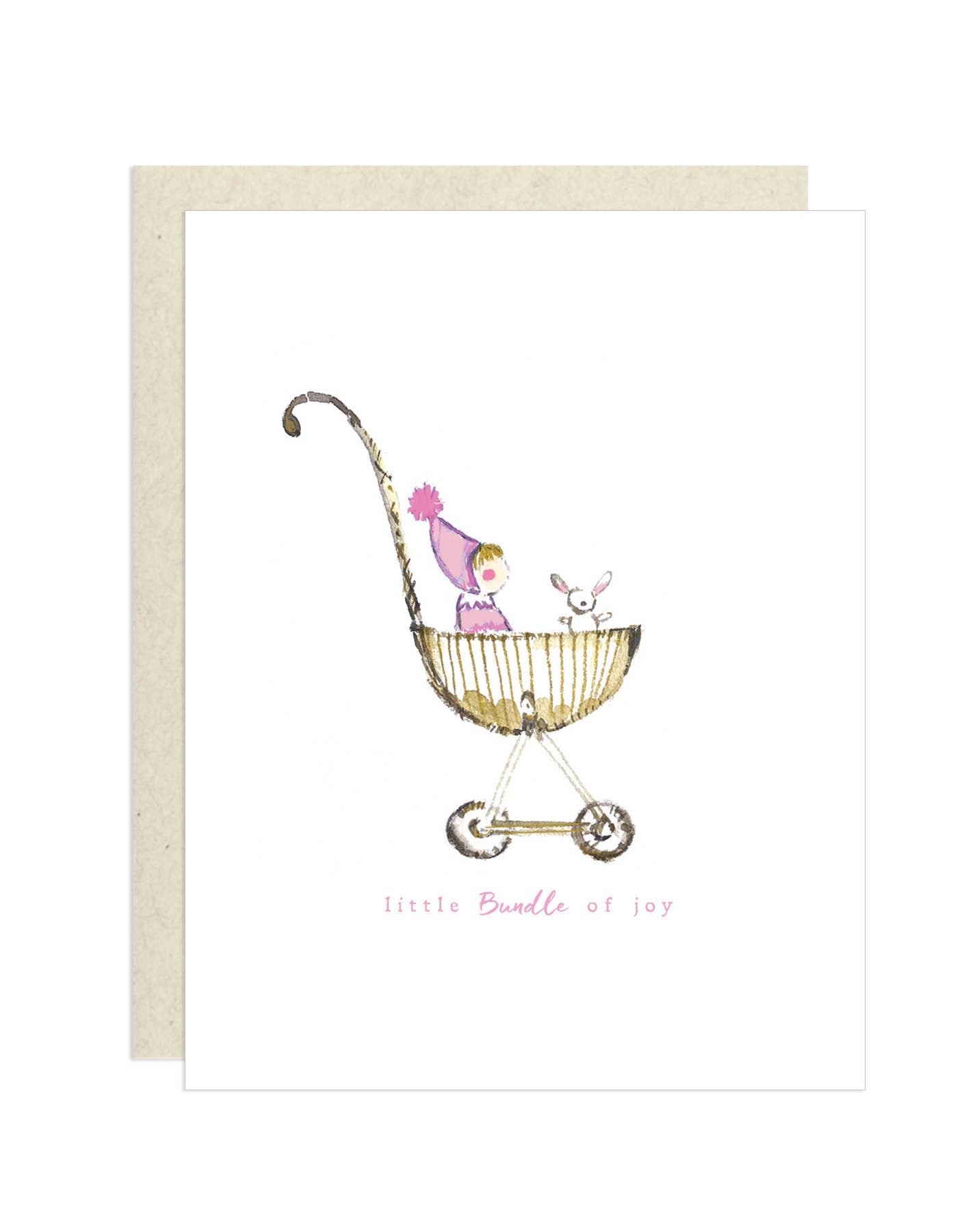Bundle of Joy, Girl Greeting Card