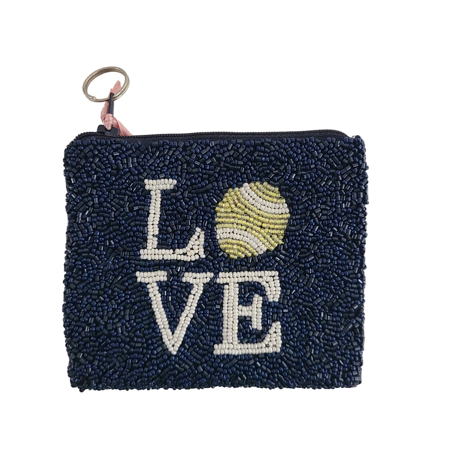 LOVE Tennis Ball Coin Purse