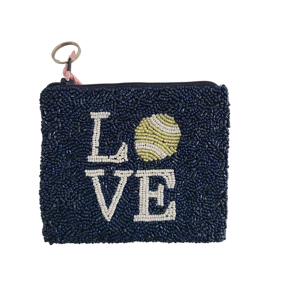 LOVE Tennis Ball Coin Purse