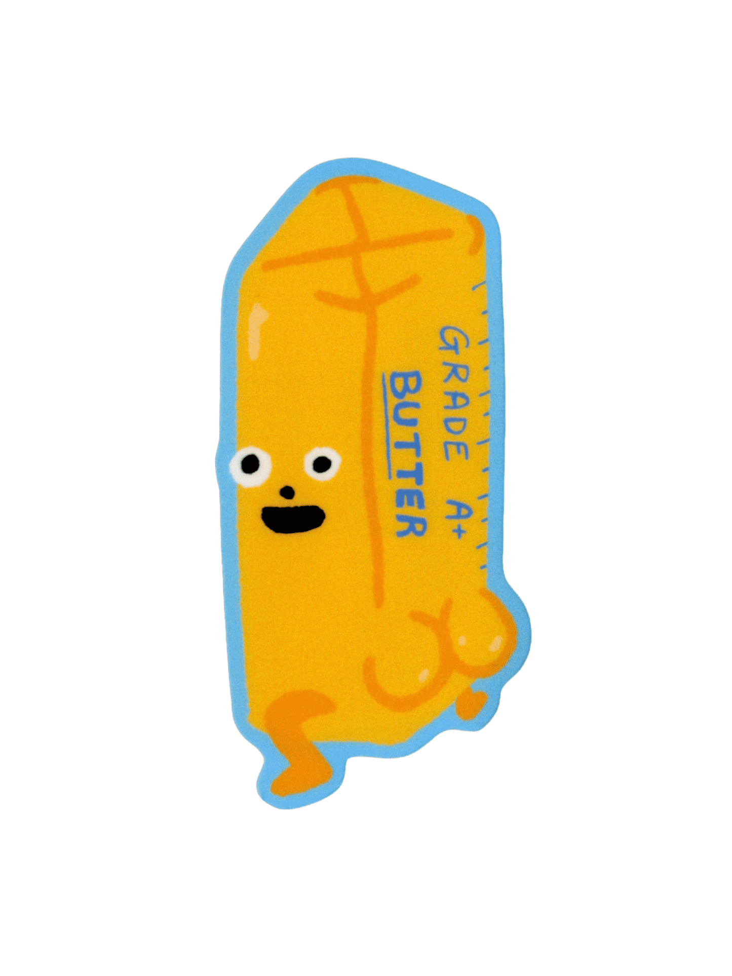 Butter Half Sticker
