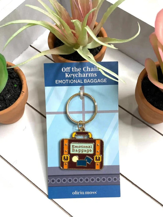 Off the Chain Keycharms- Emotional Baggage